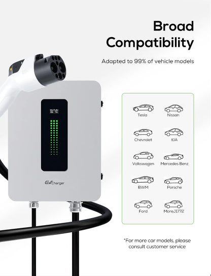 CCS2 GBT DC 20KW Wallbox Wall Mounted EV Fast DC Charger Home Charging Stations 30KW 40KW Level 3 Car Electric Chargers